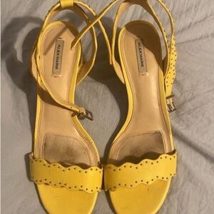 Alex Marie Yellow Women's Sandals